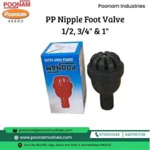 Pp Nipple Foot Valve 12 To 1