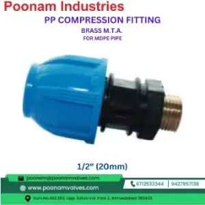 Pp Compression Brass Mta 12 20Mm