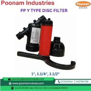 Pp Y Type Disc Filter In India