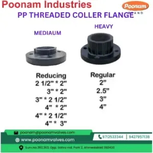 Pp Threaded Coller Flange