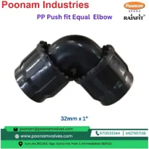 Pp Pushfit Equal Elbow 1 (32Mm)