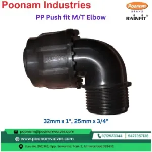 Pp Pushfit Mt Elbow 32Mm X 1, 25Mm X 34