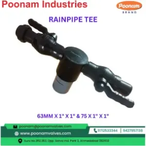 Rainpipe Tee With Valve  