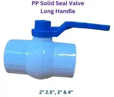 Pp Solid Seal Valve Long Handle