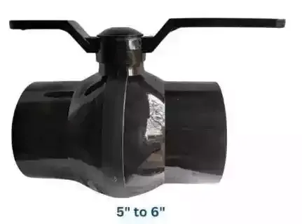 Pp Solid Seal Valve Pl.  Sc.  6 (160Mm) Long Handle (2)