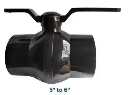 Pp Solid Seal Valve Pl.  Sc.  6 (160Mm) Long Handle