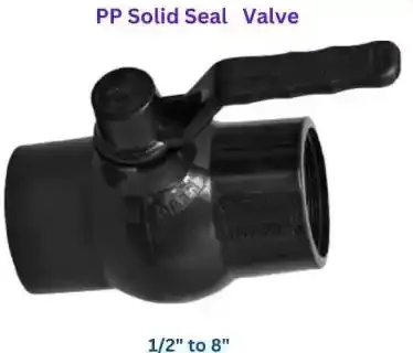 Pp Solid Seal Valve Pl. Sc.
