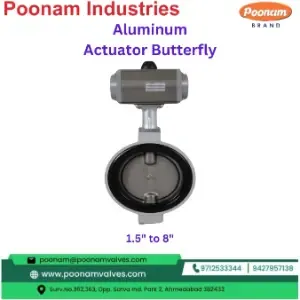 Aluminum Actuator Butterfly 2 To 8