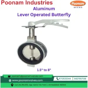 Aluminum Leaver Butterfly 1.5 To 8