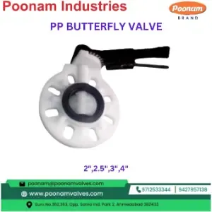 Pp Butterfly Valve